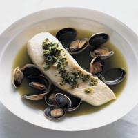 Halibut and Cockles in Herb Broth_image