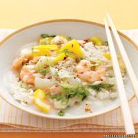 Asian Shrimp Stew with Steamed Rice_image