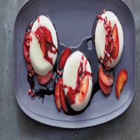 Mary's Panna Cotta with Red Wine Syrup Recipe_image
