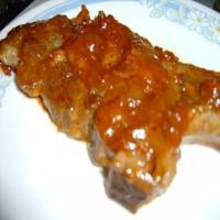 Marmalade Glazed Pork Chops image