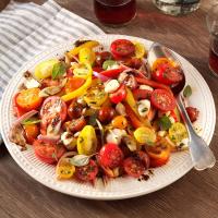 Roasted Pepper Salad with Balsamic Vinaigrette_image