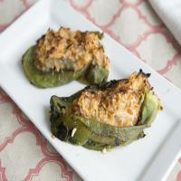 Poblanos Stuffed With Cheddar and Chicken_image