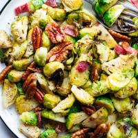 Keto roasted Brussels sprouts with bacon_image