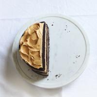 Mocha Layer Cake with Peanut Butter Frosting_image