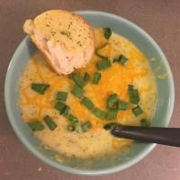 Cheese and Broccoli Chicken Soup_image