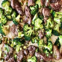 Sheet Pan Beef and Broccoli image