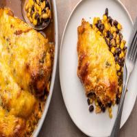 Chicken Casserole With Black Beans, Corn, and Salsa_image