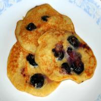 Multigrain Blueberry Pancakes image