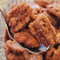 Roasted Cinnamon Sugared Pecans_image