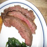 Miso-Marinated Flank Steak image