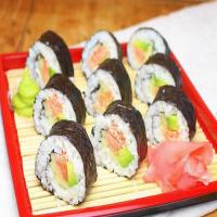 Smoked Salmon Sushi Roll_image