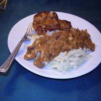 Browned Pork Chops and Gravy image