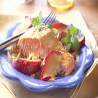 Glazed Salmon with Apples_image
