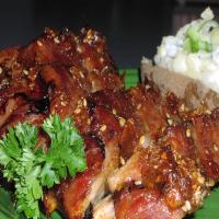 Oven-Baked Maple Barbecued Ribs image