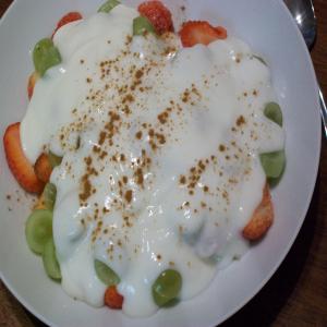 Yogurt Fruit Salad image
