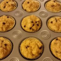 Coconut Flour Banana Muffins with Chocolate Chips_image
