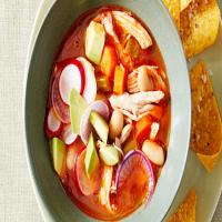 Chipotle Chicken and White-Bean Soup image