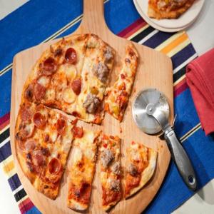 Old World Chicago-Style Thin Crust Pizza image