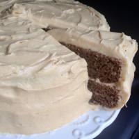 Chocolate Banana Cake with Peanut Butter Cream Cheese Frosting image