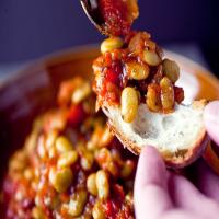 Greek Baked Beans With Honey and Dill_image