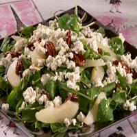Arugula Salad with Pears and Gorgonzola image