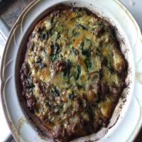 Spinach Beef Bake image