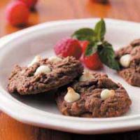 Chocolate Raspberry Cookies_image
