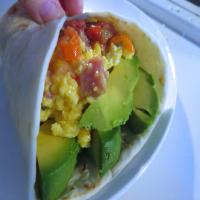 Nif's Avocado and Egg Breakfast Wrap image