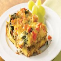 Crab and Spinach Strata_image