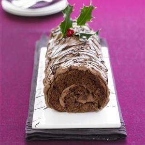 The ultimate makeover: Chocolate log_image