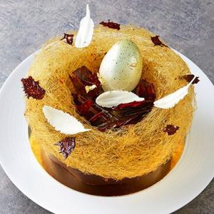 Easter chocolate mousse cake_image