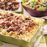 Double-Cheese Beef Pasta image
