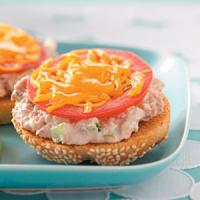 Open-Faced Tuna Melts_image