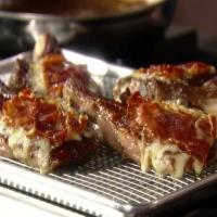 Pan Seared Veal Rib Eyes with Prosciutto and Fontina_image