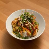 Teppanyaki-Style Shrimp and Calrose Rice_image