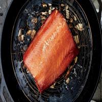 Hot-Smoked Salmon with Tarragon Crème Fraîche_image