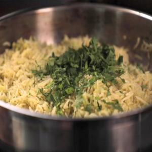 Poblano Green Rice image