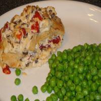 Ricotta Red Pepper Stuffed Chicken Breasts image