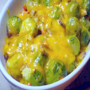 Cheesy Brussels Sprouts image