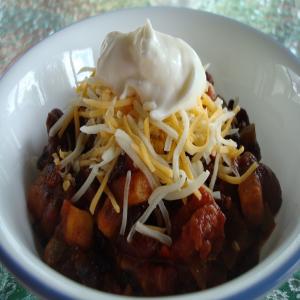 Sweet Potato Black Bean Chili image