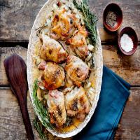 Roasted Chicken Thighs With Lemon, Thyme and Rosemary image