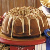 Butterscotch Swirl Cake image