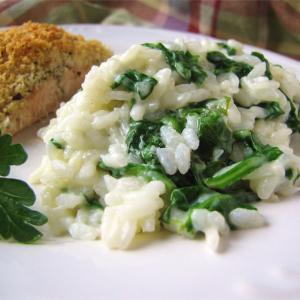 Spinach and Rice Alfredo_image