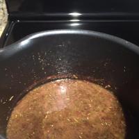 Red Wine Reduction Sauce image