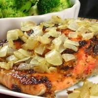 Spicy Salmon with Caramelized Onions image