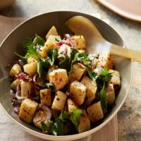 Roasted Celery Root with Cumin and Parsley_image
