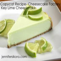 Cheesecake Factory Copycat Key Lime Cheesecake Recipe - (4.6/5)_image