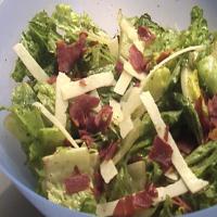 Romaine Salad With Prosciutto Crisps image