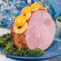 Peach-Glazed Ham image