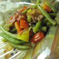 Green Beans and Hot Sauce image